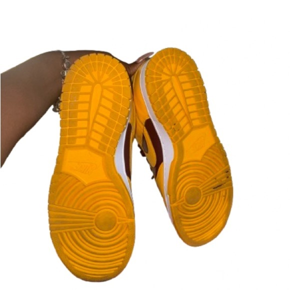 Nike Dunk Low Retro Arizona State University Gold Sneakers - Picture 5 of 5